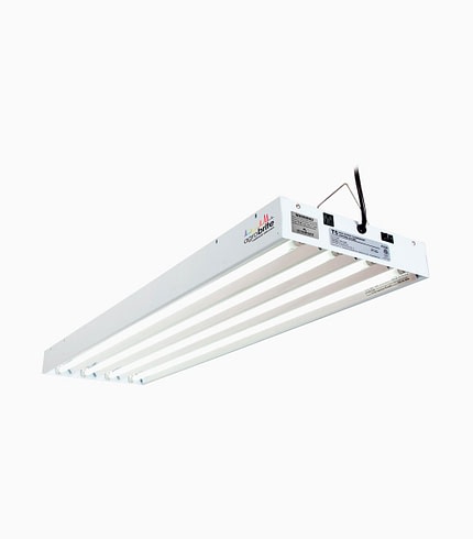 Agrobrite T5 216W 4' 4-Tube Fixture With Lamps