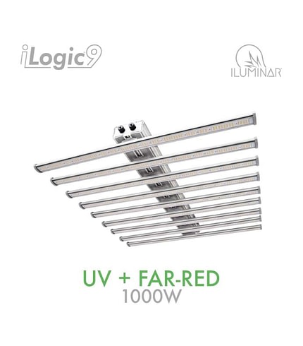 ILUMINAR 1000W iLogic9 LED Grow Light UV Far-Red 120V-277V