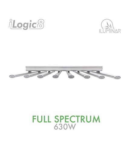 ILUMINAR 630W iLogic8 LED Grow Light Full Spectrum 120V-277V