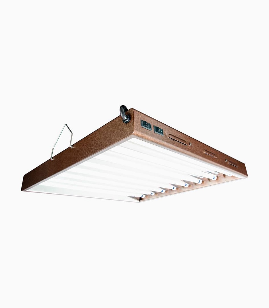 Agrobrite Designer T5 192W 2' 8-Tube Fixture With Lamps