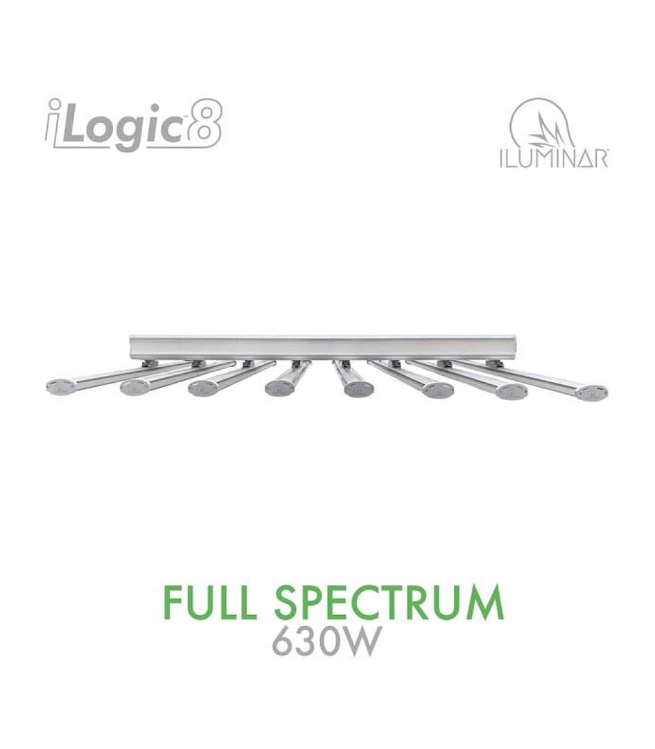 ILUMINAR 630W iLogic8 LED Grow Light Full Spectrum 120V-277V